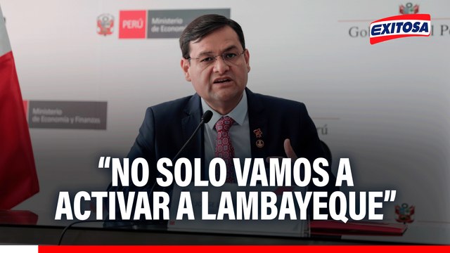 Gobernador de Lambayeque exhorta al ejecutivo a invertir en obras públicas: “Que suelte dinero”