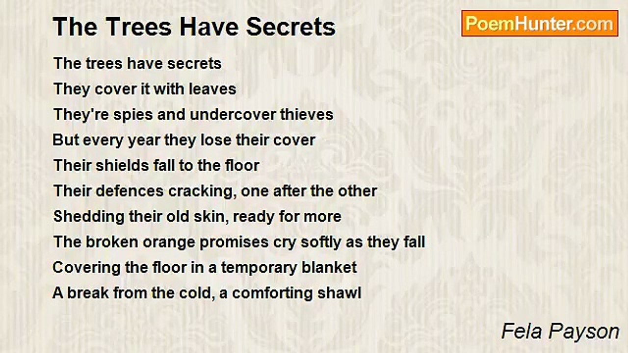 Fela Payson - The Trees Have Secrets