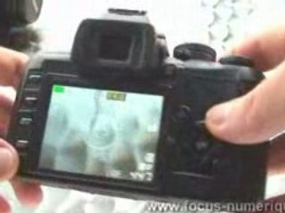 Olympus E-420 test focus numerique