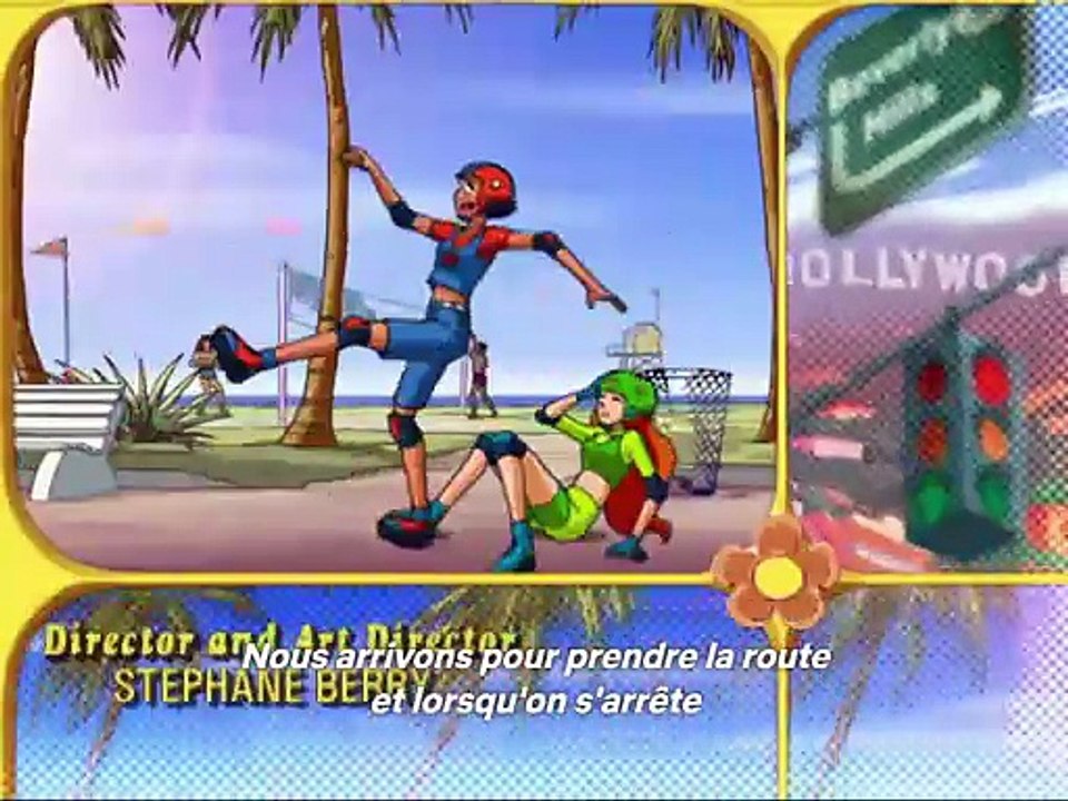 Totally Spies Season 2 Intro (French Subtitles-Netflix)
