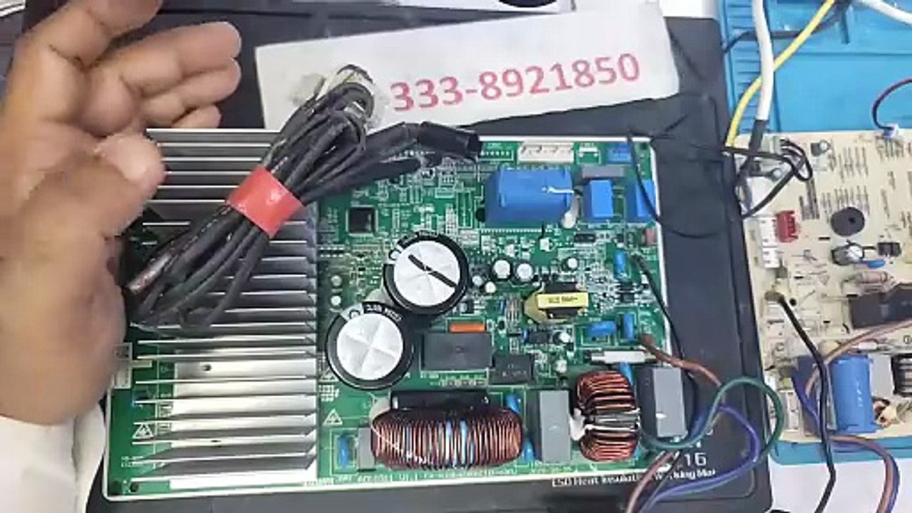 Panasonic Dawlance TCL PEL Dc inverter ac E0 error code Dc inverter ac pcb training class Babar Electronics