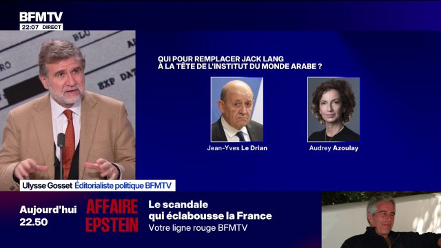 Affaire Epstein: Qui pour remplacer Jack Lang à la tête de l'Institut du monde arabe ?