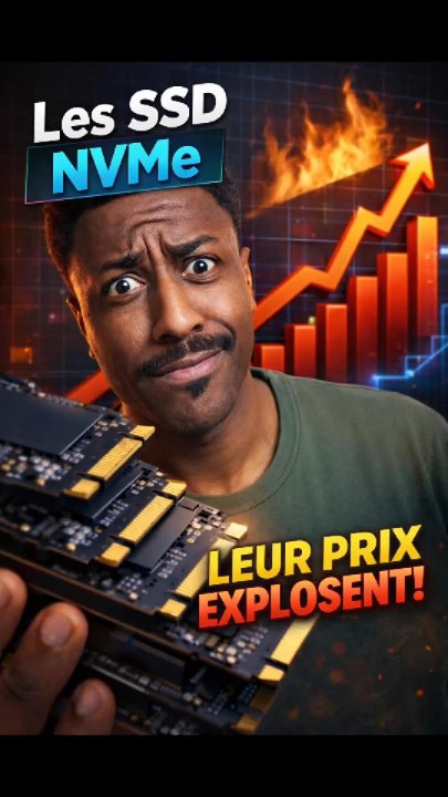 C’est le moment ou jamais d’acheter un SSD NVME 🏾‍🏼