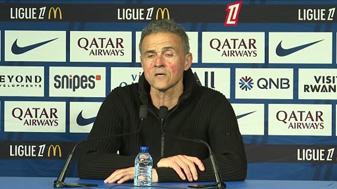 Luis Enrique : «Ça a été presque parfait» - Foot - Ligue 1 - PSG