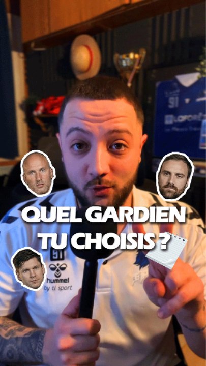 Quel gardien tu choisis ? 📝 #Handball #Hand #HandballPlayer