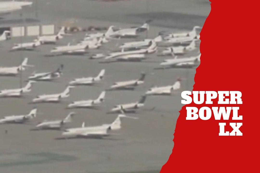 San Francisco dazzles as private jets arrive fo...