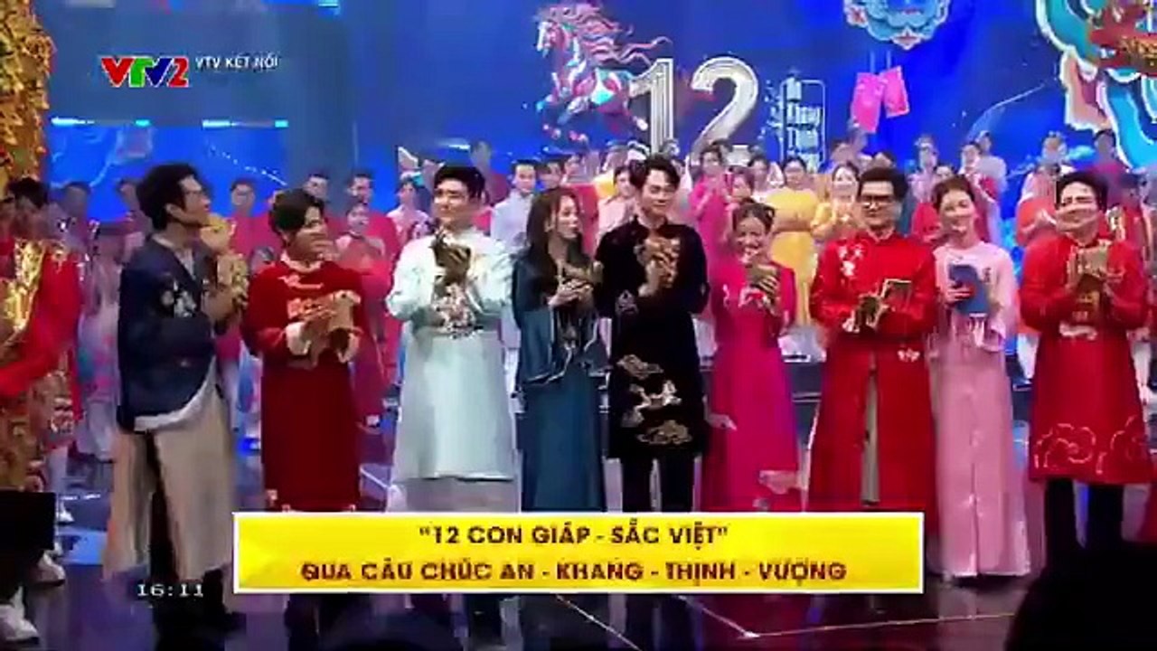 VTV2 | VTV kết nối: 12 Con Giáp "Sắc Việt" qua câu chúc "An - Khang - Thịnh - Vượng"
