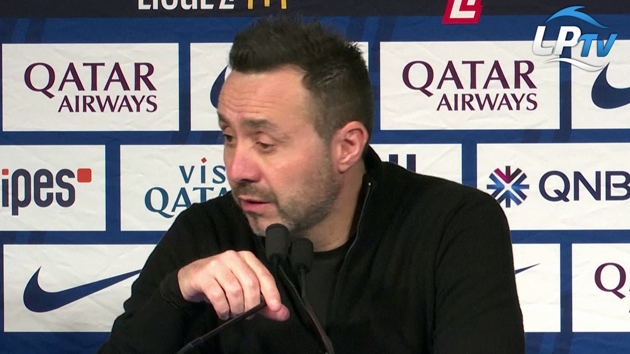 OM - De Zerbi : " C'est la première fois que j'ai une équipe qui fait à ce point les montagnes russes"