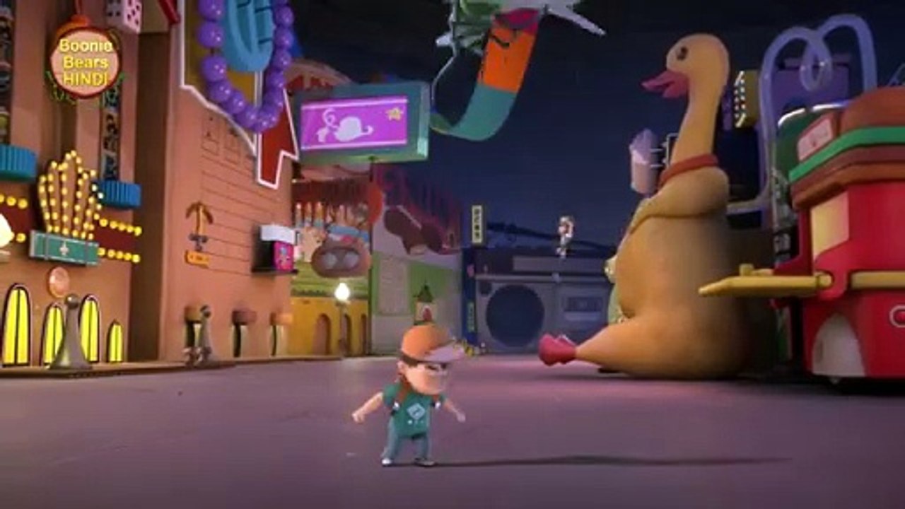 बबलू डब्लू को मिला इंसानी बच्चा _ Bablu Dablu Shrunk Cartoon _ Bears Cartoon In Hindi _ Boonie Bears