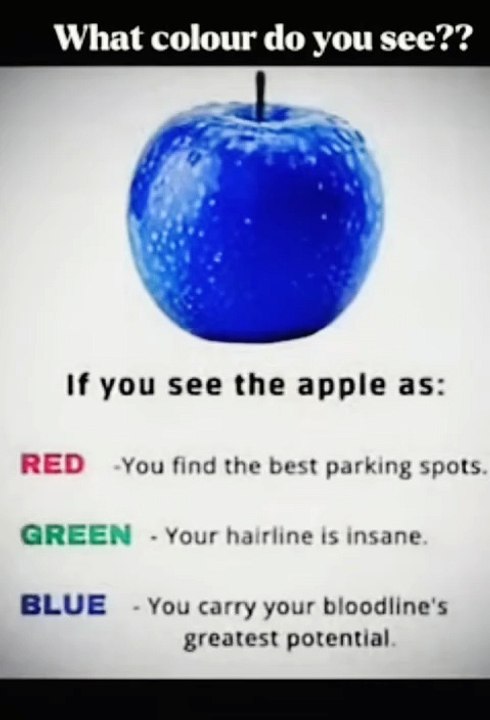 What colour do you see?