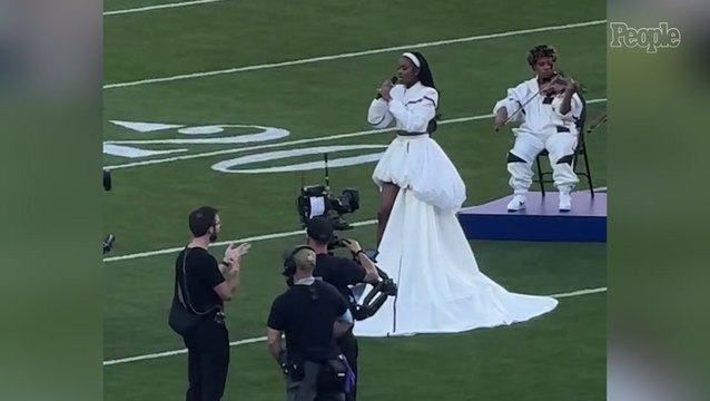 Coco Jones Delivers Stunning Rendition of Black National Anthem While Wearing Pan-African Flag Jacket at 2026 Super Bowl