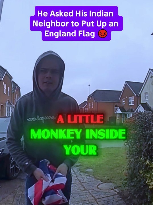 He Asked His Indian Neighbor to Put Up an England Flag