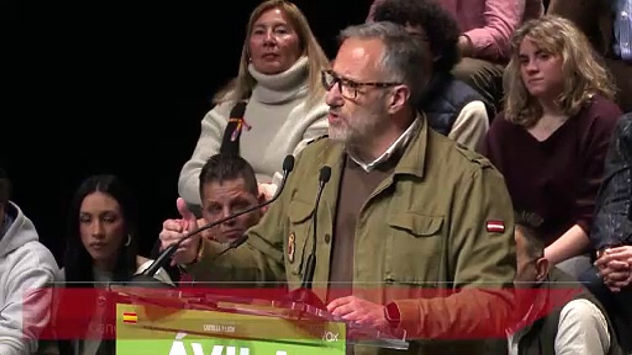 Vox presenta a su candidato en Castilla y León, Carlos Pollán: "Los resultados son evidentes"