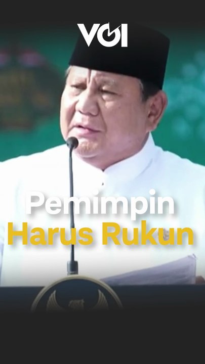 di Harlah NU, Presiden Prabowo Sampaikan ini