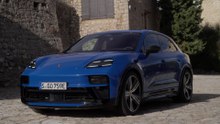 The new Porsche Macan GTS Exterior Design in Lugano Blue