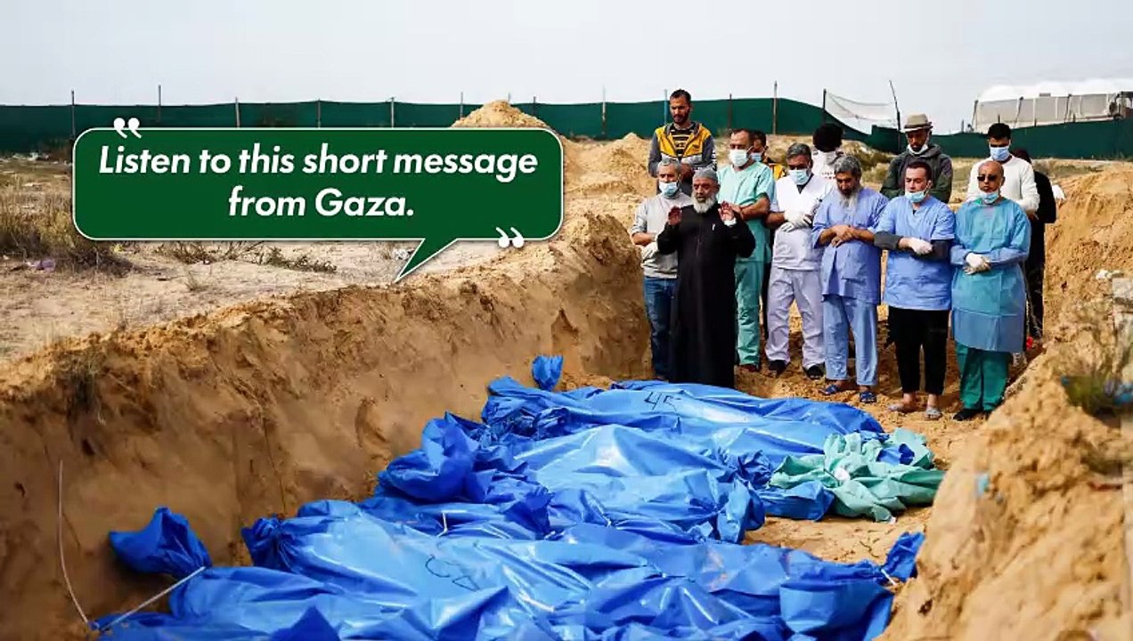 We Didn’t See Them Suffering – No One Can Say that About What’s Happening in Gaza