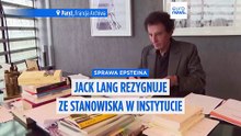 Afera Epsteina: Jack Lang "oferuje" swoją rezygnację z członkostwa w Instytucie Świata Arabskiego