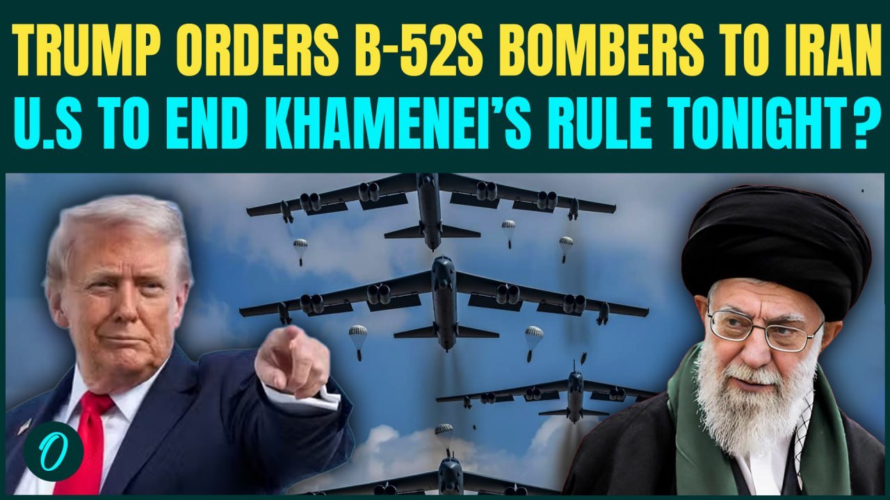 US vs Iran BREAKING: Trump SENDS Nuclear B-52 BOMBERS Near Iran | Attack on KHAMENEI as Talks Fail?