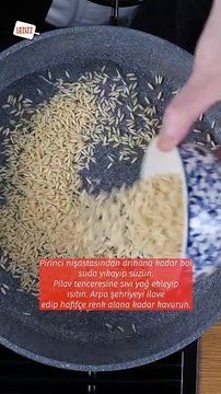 Şehriyeli pirinç pilavı tarifi