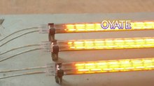 Infrared Lamp IR Heater Lamp Twin Tube Short Wave Emitter 650mm 3000w