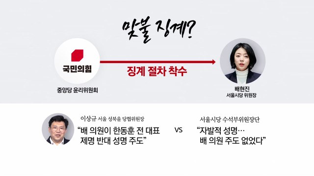 ’친한계’ 김종혁도 제명 확정...배현진 징계 절차 시작 [앵커리포트] / YTN