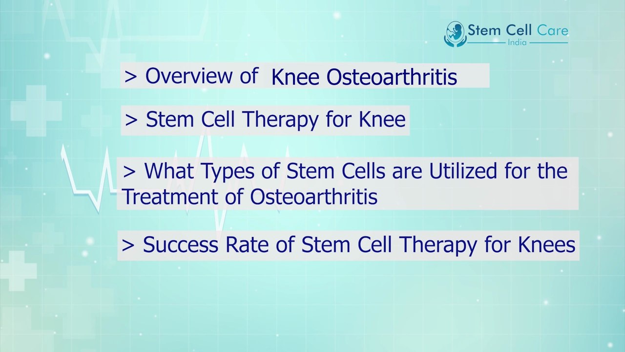 Stem Cell Therapy for Knee Pain & Osteoarthritis: Benefits and Success Rates | Joint Pain Treatment