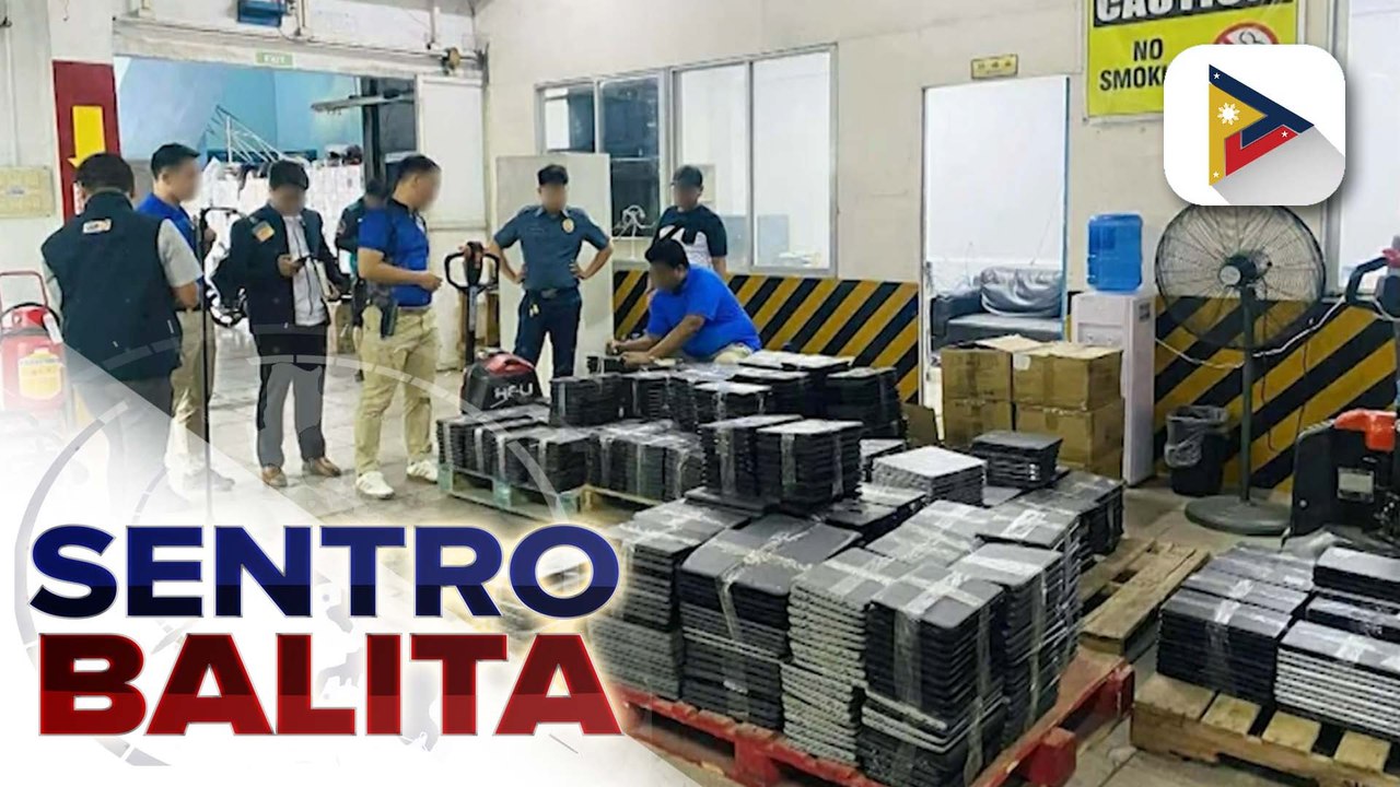 Higit P12-M na halaga ng refurbished laptops at mobile phones, nakumpiska sa Subic