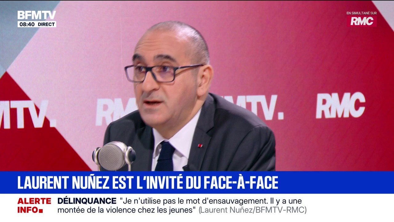 Laurent Nuñez souhaite "une meilleure régulation des visas, avoir une immigration mieux contrôlée, mieux pilotée, mieux choisie"
