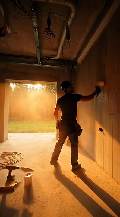 He Built This...Alone  | A Dark-to-Light Cinematic Time-Lapse