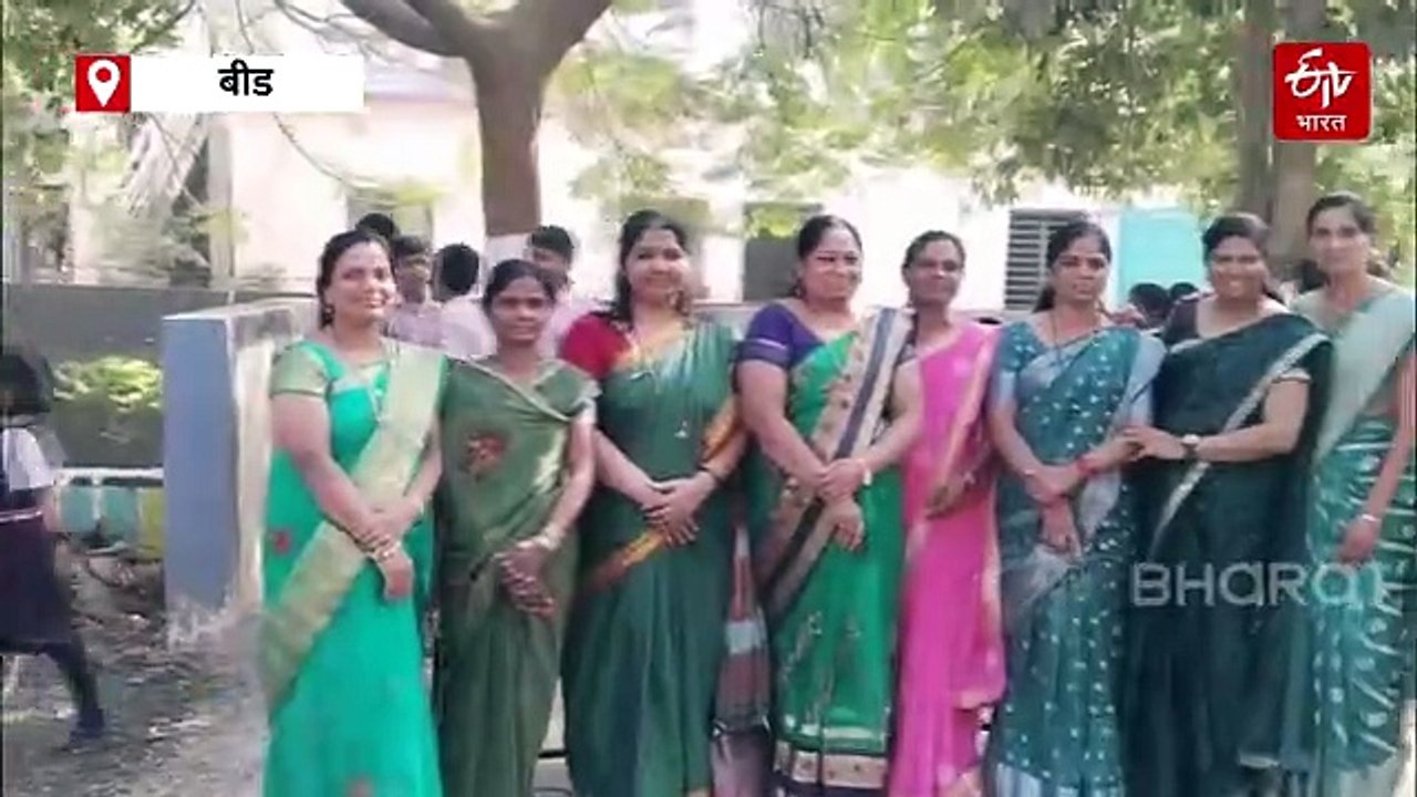 जिल्हा परिषदेच्या शाळा बंद पडत असताना बीडमधल्या शाळेत 1035 विद्यार्थी गिरवतायत शिक्षणाचे धडे