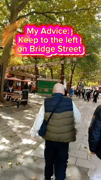 Stay to the left on Bridge Street, Peterborough!