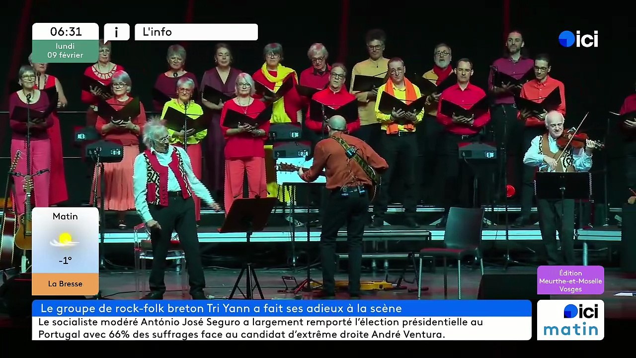 09/02/2026 -  ici matin par Ici Lorraine (Meurthe-et-Moselle et Vosges) en vidéo