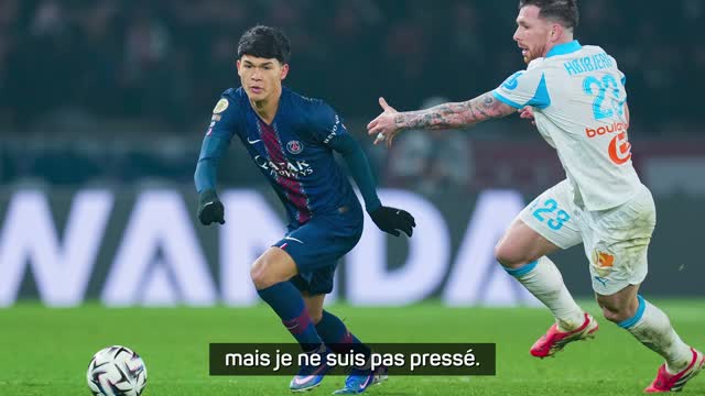 PSG - Dro Fernández : "Je suis venu ici pour jouer, mais je ne suis pas pressé"