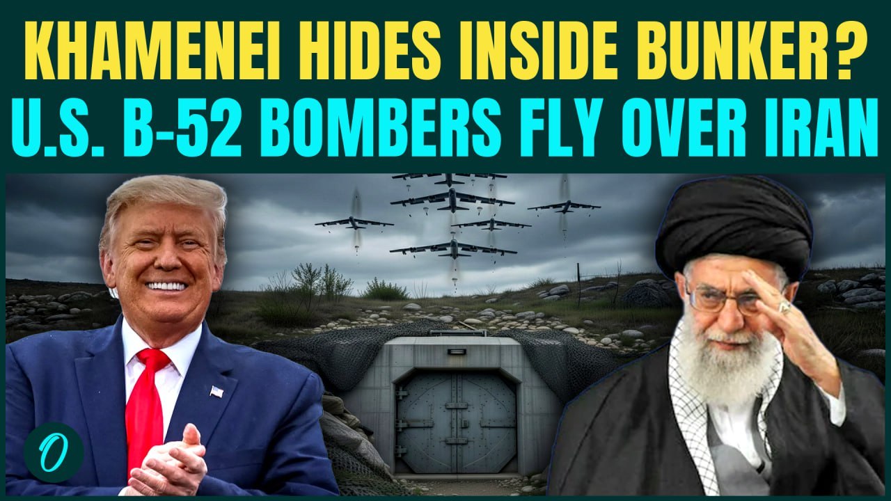 Khamenei INSIDE Bunker? Trump’s B-52 Bomber Jets FORCE Iran Supreme Leader to HIDE | US vs Iran War