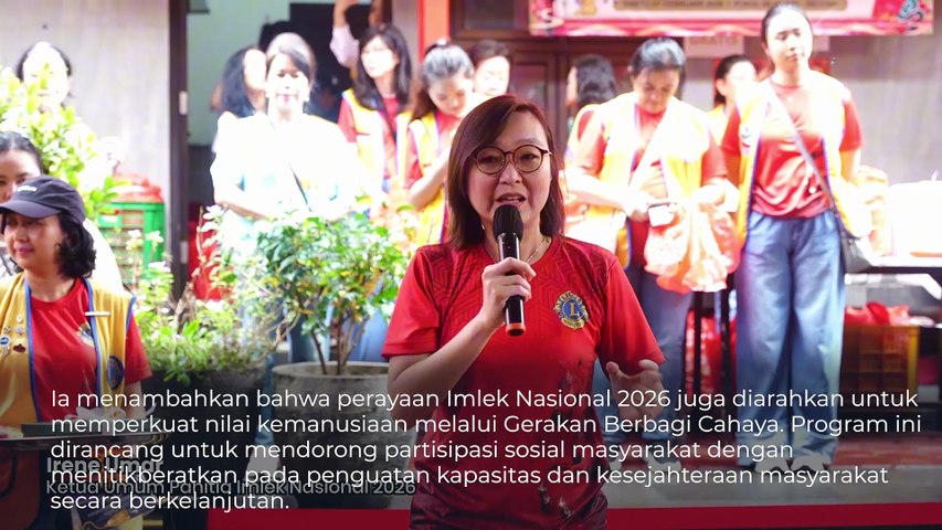 Perayaan Imlek Nasional 2026 Jadi Momentum untuk Perkuat Kepedulian Sosial