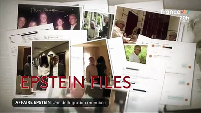Affaire Epstein : Une déflagration mondiale - Reportage du journal de 20h de France 2