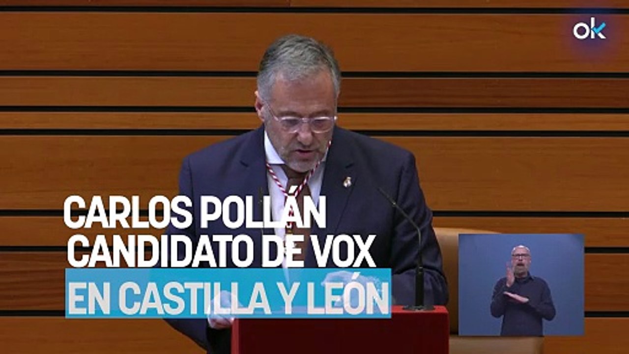 La Ejecutiva de Vox nombra al leonés Carlos Pollán candidato de Vox en Castilla y León
