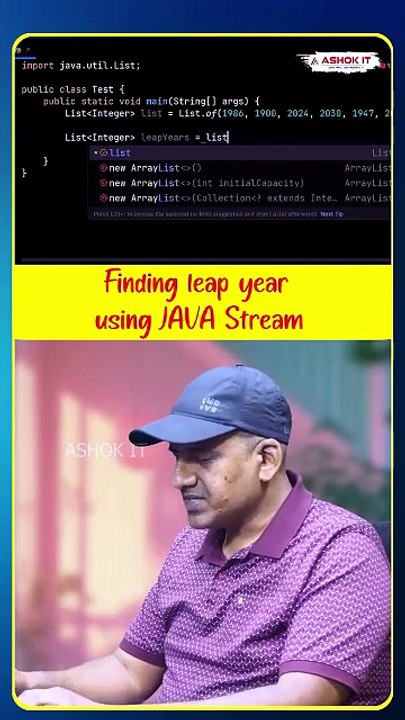 💡 Java Interview Question: