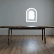 Tavolo da pranzo allungabile "Banila" Acacia, L.180-260 cm Legno naturale