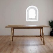 Tavolo da pranzo allungabile "Aeris" Acacia, L.180-220 cm Legno naturale