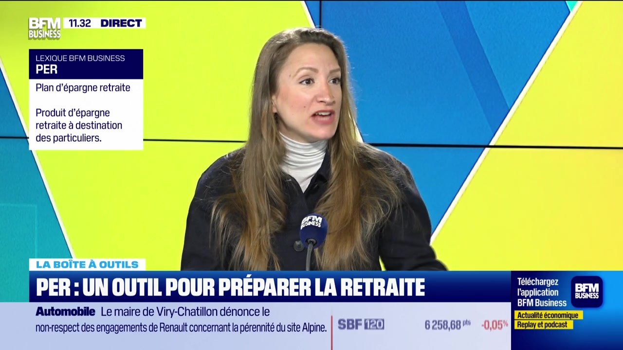 La boîte à outils : PER, un outil pour préparer la retraite - 09/02