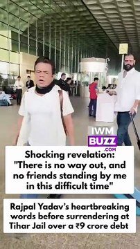 Bollywood actor Rajpal Yadav surrendered at Tihar Jail following the Delhi High Court’s refusal to grant him more time in multiple cheque-bounce case. His emotional remarks before entering jail highlighted the burden of a ₹9 crore financial liability