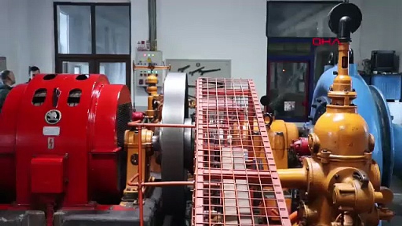 Atatürk'ün imzası ile kurulan santral, 96 yıldır kesintisiz enerji üretiyor