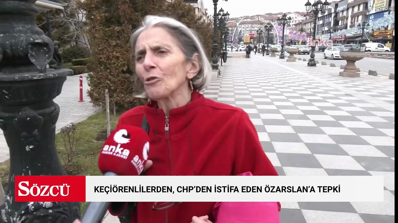 Keçiörenlilerden, CHP'den istifa eden Özarslan’a tepki: "Yaptığı terbiyesizlik. Biz kendisine oy vermedik, CHP'ye oy verdik"