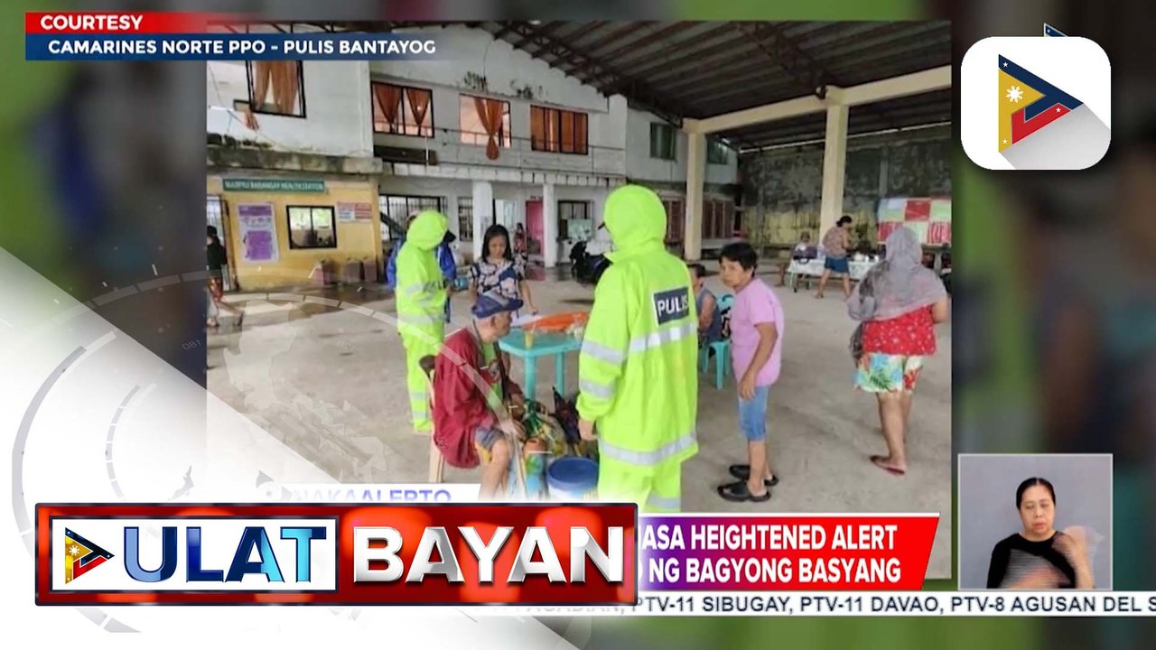 Ilang regional office ng PNP, naka-heightened alert status para mabilis na makatugon sa epekto ng Bagyong #BasyangPH