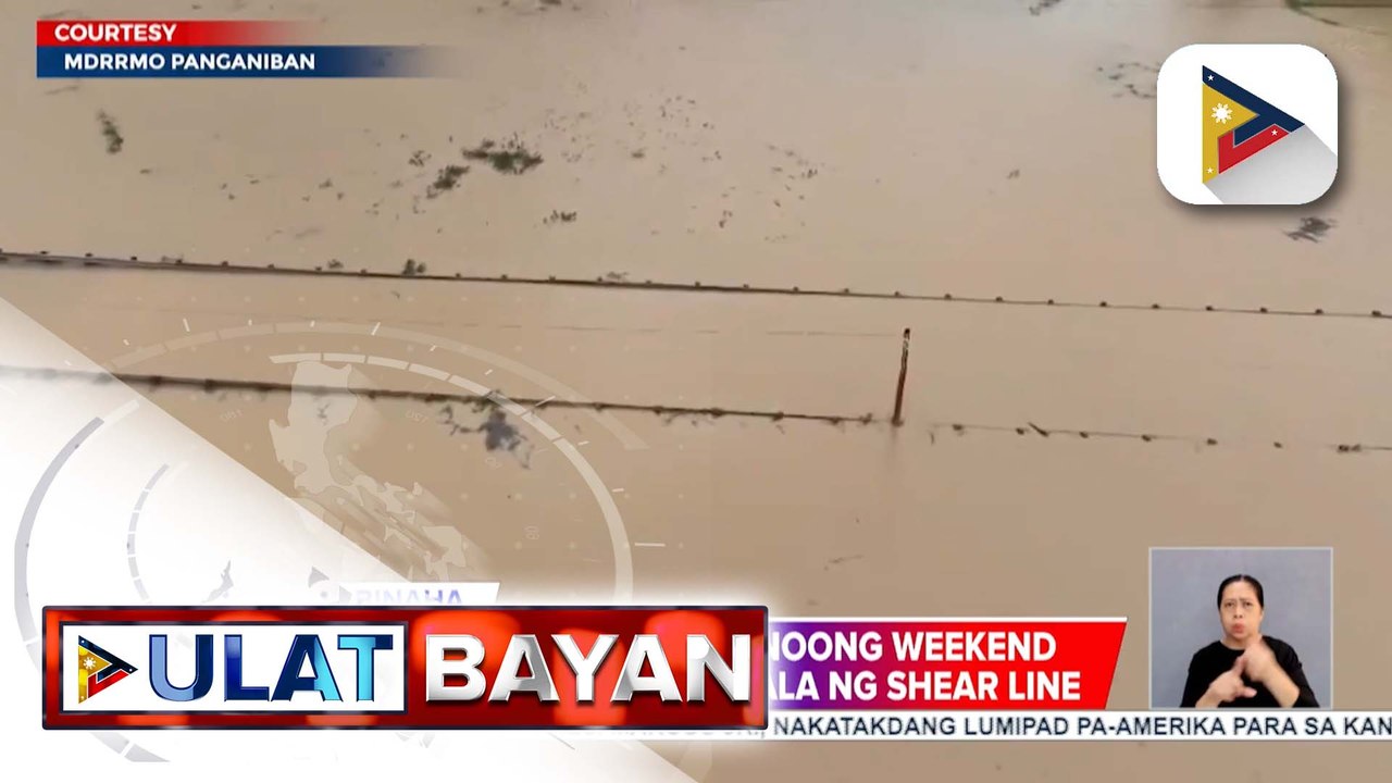 Malaking bahagi ng Catanduanes, nakaranas ng matinding pag-ulan dala ng shear line | ulat ni Rosie Nieva ng Radyo Pilipinas Virac