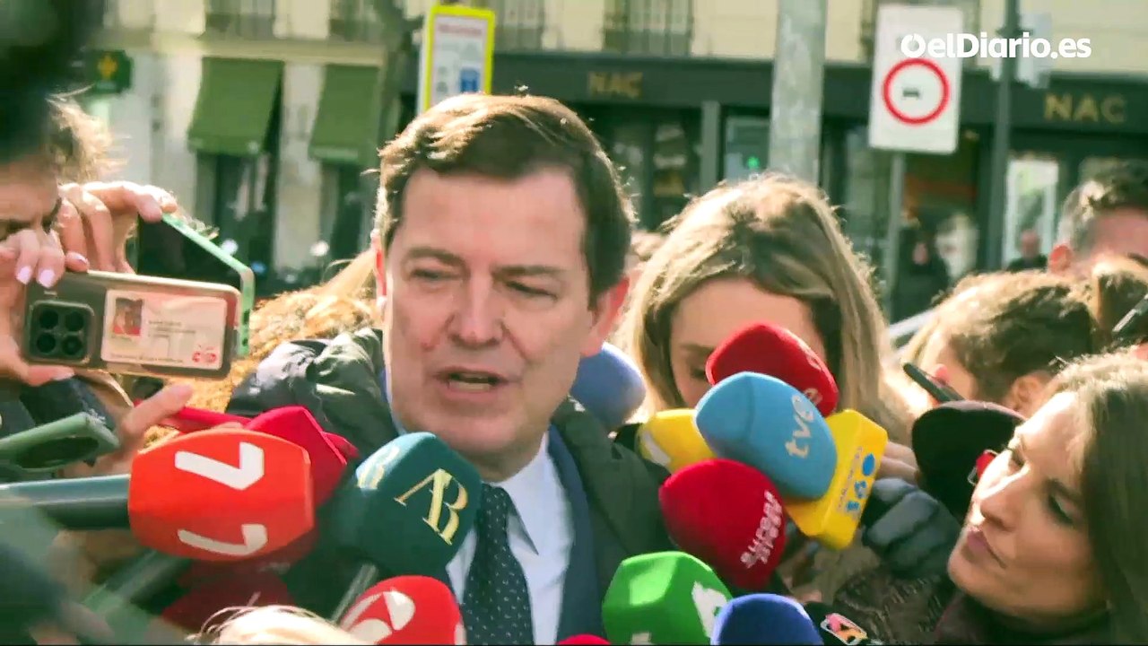 Mañueco lanza la precampaña de Castilla y León: "El PP es un partido distinto a Vox"