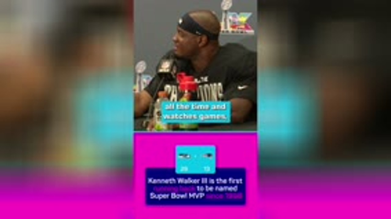 MVP Walker's father enjoys first-ever NFL game
