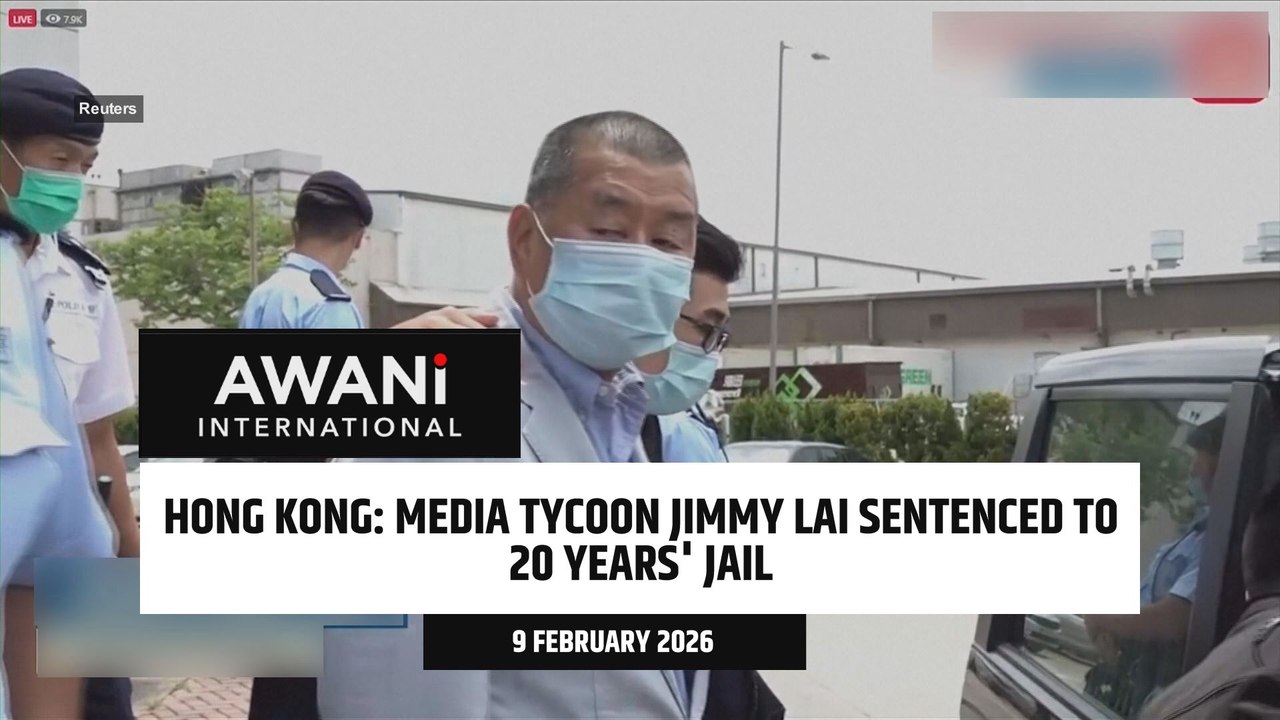 HK media tycoon Jimmy Lai sentenced to 20 years' jail