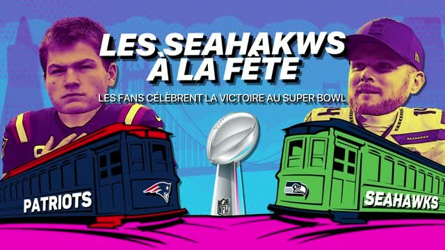 Super Bowl LX - Les fans des Seahawks à la fête : C'est le plus beau jour de ma vie